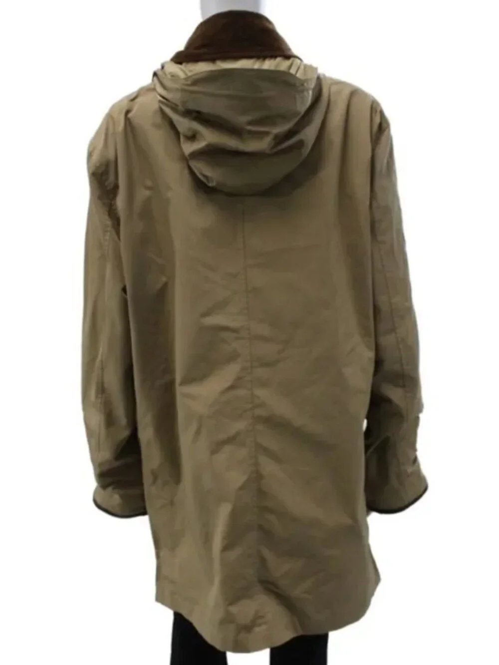 Polo Ralph Lauren Mens 3-in-1 Filed Barn Coat Jacket Beige Button Size L